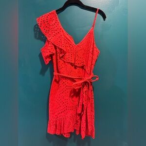 River Island Vibrant Orange Dress